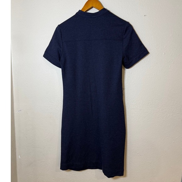 Anatomie Dress Women XS Navy Blue Minimalist Casual Preppy Office Chic Work - Picture 5 of 9